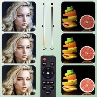 Foto 4 | Foto 4 | Bombilla Led Tricolor Regulable De 135 W Para Fotografía Paquete De 2 - Venta Internacional.