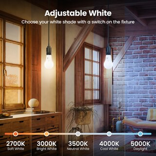 Foto 3 | Foto 3 | Bombilla Led Feit Electric A19 12 W 1100 Lm 75 W Regulable - Venta Internacional.