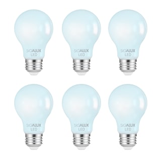 Foto 1 | Foto 1 | Paquete De 6 Bombillas Led Sigalux Regulables E26 8 5 W 5000 K 800 Lm - Venta Internacional.
