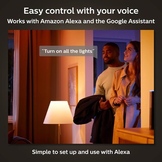 Foto 5 | Foto 5 | Bombillas Led Inteligentes Philips Hue Br30 85 W White Ambiance - Venta Internacional.