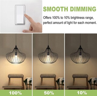 Foto 3 | Foto 3 | Bombilla Led Sigalux Edison De 9 W 700 Lm 2700 K E26 Regulable Paquete De 12 - Venta Internacional.