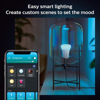 Foto 5 | Foto 5 | Bombilla Led Philips Hue Smart 60 W A19 Blanca Y Color Paquete De 4 - Venta Internacional.