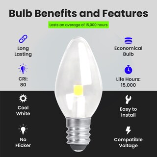 Foto 4 | Foto 4 | Bombilla Led Feit Electric Bpc7/led 0.6w 4000k - Venta Internacional