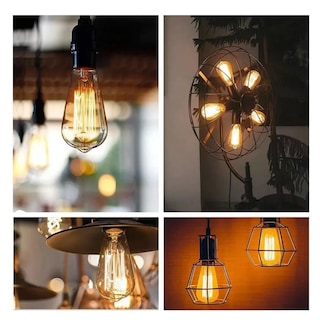 Foto 3 | Foto 3 | 6pcs Focos Vintage Bombillas Vintage Led Luz E26 Lab.g Luz Amarilla