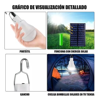 Foto 4 | Foto 4 | Luz De Emergencia Recargable Y Extraíble 100w 4pzs Eo Safe Imports Esi-16772 Blanco