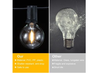 Foto 3 | Foto 3 | Xtellar 25pcs Focos Led Premium Para Guirnalda G40 - Iluminación De Alta Calidad Y Ahorro De Energía