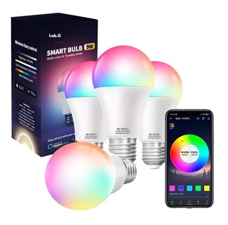 Foto 1 | Foto 1 | 4 Focos Led Inteligente Rgbcw Wifi 9w Ajustable Multicolor