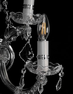 Foto 4 | Foto 4 | Arbotante Gamalux Ma Theresa 6 Luces Cromado