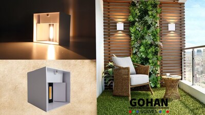 Foto 2 | Foto 2 | Lámpara de Pared Blanca de 12 W