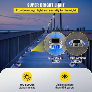 Foto 6 | Foto 6 | Luces Solares Vevor, 24 Unidades, Inalámbricas, Impermeables - Venta Internacional.