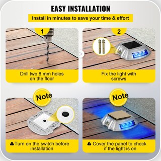 Foto 7 | Foto 7 | Luces Solares Vevor, 24 Unidades, Inalámbricas, Impermeables - Venta Internacional.