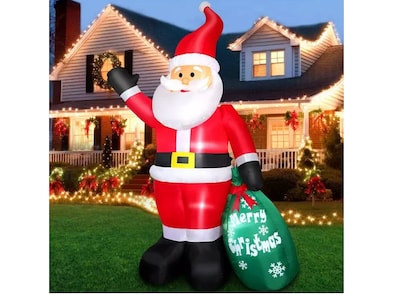 Foto 2 | Foto 2 | Xtellar Papá Noel Inflable Iluminado De 244cm Para Una Decoración Navideña Espectacular