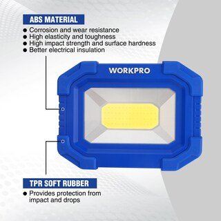 Foto 5 | Foto 5 | Lámpara De Trabajo Led Workpro Recargable A Prueba De Agua De 2000 Lúmenes, Paquete De 2 - Venta Internacional.