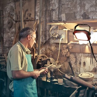 Foto 7 | Foto 7 | Lámpara De Trabajo Craftsman, 1100 Lúmenes, 4000 K, Led, Inclinable, Portátil - Venta Internacional.