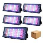 5 Pack Reflector Led De 80w Rgb Belug Multicolor
