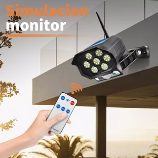 Foto 2 | Foto 2 | Lámpara Solar Sensor Movimiento Led Eo Safe Imports Esi-9546 Negro