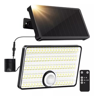 Foto 1 | Foto 1 | Lámpara Solar De 85 Led De Pared Con Sensor Eo Safe Imports Esi-11047 Negro