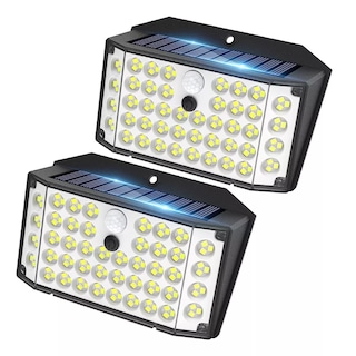 Foto 1 | Foto 1 | Lámparas Solar Sensor Exteriores de Pared 2 piezas Eo Safe Imports Esi-12740 Multicolor