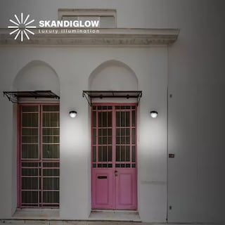 Foto 6 | Foto 6 | Lámpara Led de Pared Circular Iluminación Exterior Loft