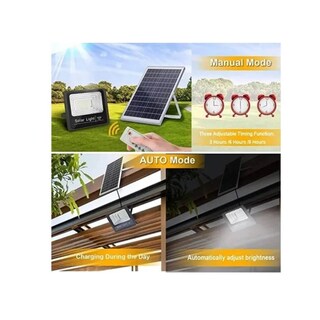 Foto 4 | Foto 4 | Lámpara Solar 120 Led 100 W Con Panel Solar Y Control Remoto - Venta Internacional.