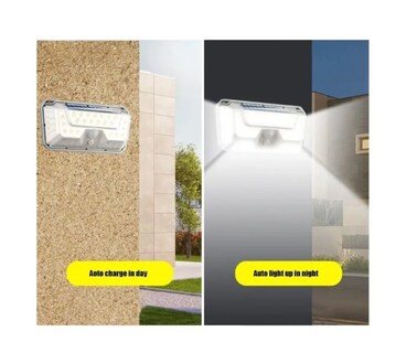 Foto 2 | Foto 2 | Foco Led Solar Con Sensor Led De Luz Solar Para Exteriores - Venta Internacional.