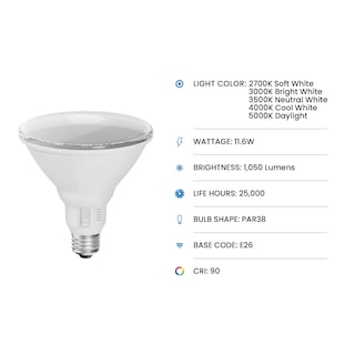 Foto 2 | Foto 2 | Bombilla Led Feit Electric Par38 Del Anochecer Al Amanecer 11 6 W - Venta Internacional.