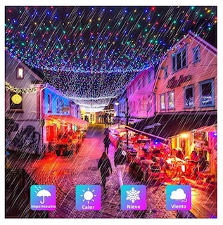 Foto 3 | Foto 3 | Cadena De Luces Solares 120 Led Jardín Exterior 3 Piezas