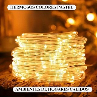 Foto 3 | Foto 3 | Manguera De Luz Led Luxvi 20m 8 Modos 400 Led's Impermeable Ip65 Blanco Cálido (2pzs)