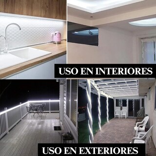 Foto 6 | Foto 6 | Manguera De Luz Led Luxvi 5m 8 Modos 100 Led's Impermeable Ip65 Blanco Frío (3pzs)