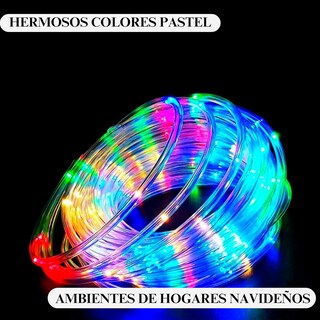 Foto 3 | Foto 3 | Manguera De Luz Led Luxvi 20m 8 Modos 400 Led's Impermeable Ip65 Multicolor