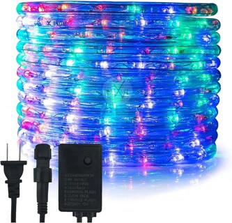 Foto 1 | Foto 1 | Manguera De Luz Led Luxvi 20m 8 Modos 400 Led's Impermeable Ip65 Multicolor (4pzs)