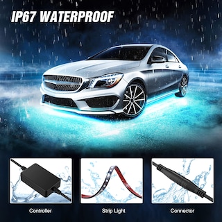 Foto 6 | Foto 6 | Tiras Decorativas De Neón Para Coche Underglow Nilight, 252 Led Rgb - Venta Internacional.