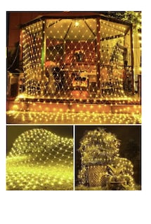 Foto 1 | Foto 1 | Malla Luminosa Xtellar Serie De Luces Navideñas Led Azules 320, Decoración Externa, 2x1.8m