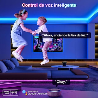 Foto 3 | Foto 3 | Tira Led Wifi 5m Rgb 5050 Control Alexa Audio Rítmico Smart Rgb