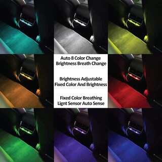 Foto 2 | Foto 2 | Luz Led Rgb Aozita Mini Usb Tipo C Con Brillo Ajustable - Venta Internacional.