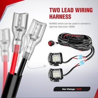 Foto 3 | Foto 3 | Kit De Arnés De Cableado Nilight Ni-wa 06, Barra De Luces Led De 12 V, 2 Años - Venta Internacional.