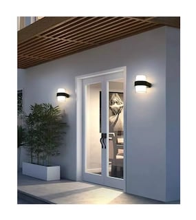 Foto 4 | Foto 4 | Lámpara Led de Pared Moderna 12 W para Exterior Arbotante Negro