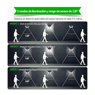 Foto 3 | Foto 3 | Luminarias Solares de Seguridad para Exteriores - Pack de 2 unidades