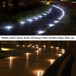 Foto 6 | Foto 6 | Luces Solares Para Entrada Agptek, Paquete De 16, 2 Modos De Color, Impermeables - Venta Internacional.