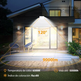 Foto 2 | Foto 2 | Reflector Led 100w Slim Ip65 Negro Luz Blanco Fro Exterior