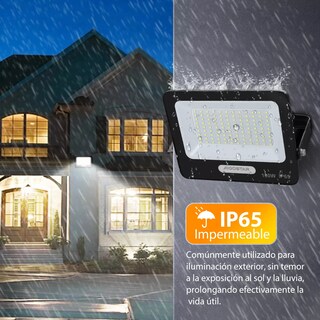 Foto 3 | Foto 3 | Reflector Led 100w Slim Ip65 Negro Luz Blanco Fro Exterior