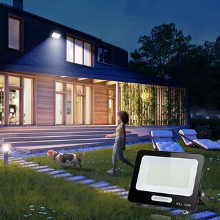 Foto 4 | Foto 4 | Reflector Led 100w Slim Ip65 Negro Luz Blanco Fro Exterior