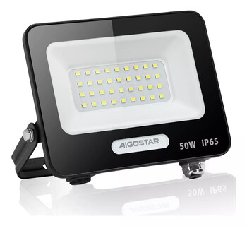 Foto 1 | Foto 1 | Reflector Led 50w Slim Ip65 Negro Luz Blanco Frio Exterior