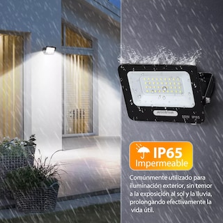 Foto 2 | Foto 2 | Reflector Led 50w Slim Ip65 Negro Luz Blanco Frio Exterior