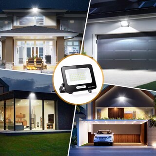 Foto 7 | Foto 7 | Reflector Led 50w Slim Ip65 Negro Luz Blanco Frio Exterior