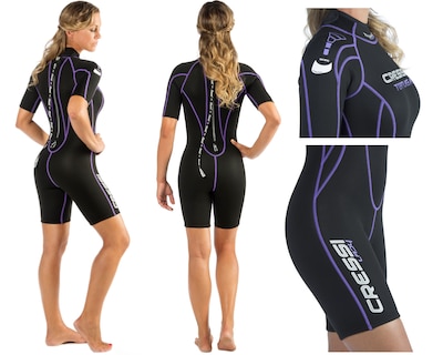 Foto 2 | Foto 2 | Traje Cressi Tortuga Lady 2.5 mm Negro con Lila