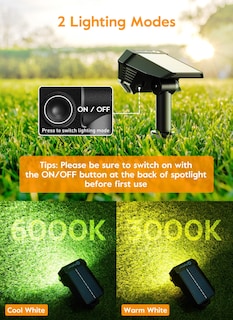 Foto 6 | Foto 6 | Focos Solares Brightown, Impermeables, Paquete De 4 Con Mando A Distancia - Venta Internacional.