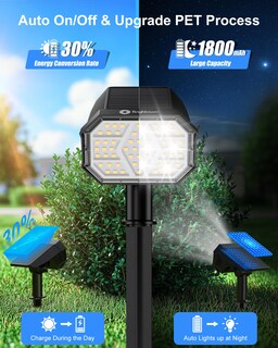 Foto 3 | Foto 3 | Focos Solares Brightown 58 Led Con Encendido/apagado Automático Ip67, 4 Unidades - Venta Internacional.