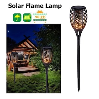 Foto 5 | Foto 5 | Antorcha Solar Intermitente, Luz De Llama Solar Inalámbrica - Venta Internacional.