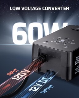 Foto 2 | Foto 2 | Transformador De Baja Tensión Dewenwils 60 W 120 V Ac A 12 V Dc - Venta Internacional.